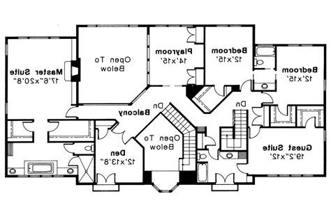 Mediterranean House Plan Moderna Floor Home Plans And Blueprints 1306