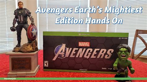 Marvels Avengers Earths Mightiest Edition Unboxing Xbox One Youtube
