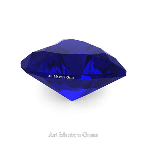 Art Masters Gems Standard 075 Ct Heart Royal Blue Sapphire Gemstone
