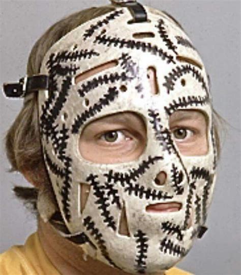 Gerry Cheevers Goalie Mask Hockey Goalie Ice Hockey