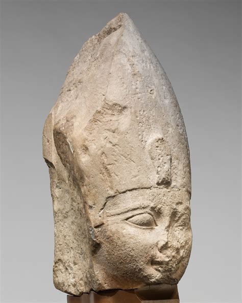 Head Of Ahmose I New Kingdom The Metropolitan Museum Of Art