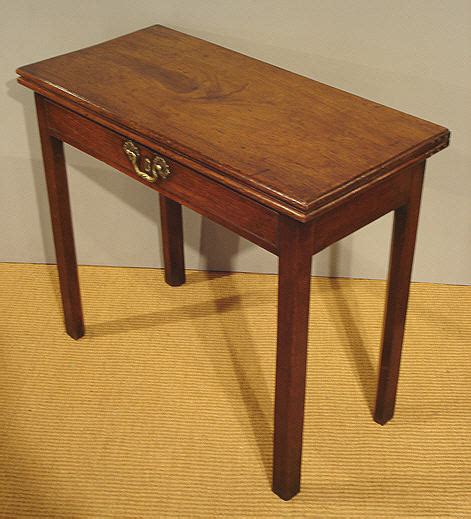 Antique Tea Table Georgian Mahogany Side Table Antique Card Tables