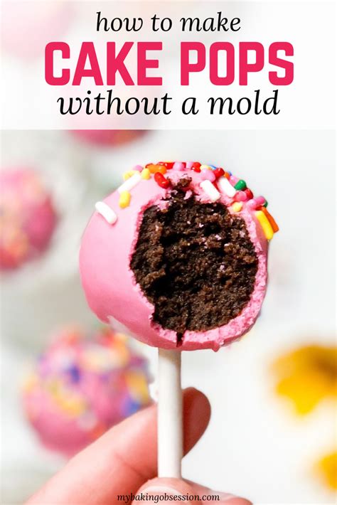 Who needs starbucks cake pops when you can make and decorate cake pops at home! Recoie For Cake Pops Made Using Moulds - How to Use a ...