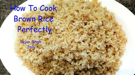 How To Cook Brown Rice Perfectly Brown Rice Recipe Indian Cook