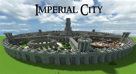 Minecraft Elder Scrolls Iv Oblivion Imperial City Youtube