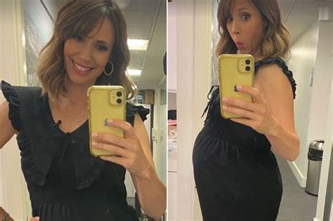 Pregnant Alex Jones Shares Sweet Bump Selfie As She Approaches Her Due Date Irish Mirror Online