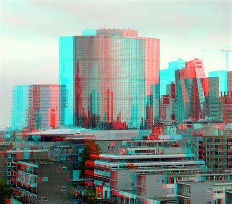 Wtc Rotterdam 3d Anaglyph Stereo Redcyan Wim Hoppenbrouwers Flickr