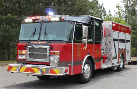 E One Rescue Pumper Logansville Ga Fire Apparatus Fire Station