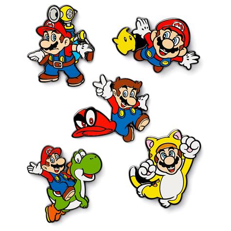 Super Mario Bros 35th Anniversary Pin Set 1 Lagoagriogobec