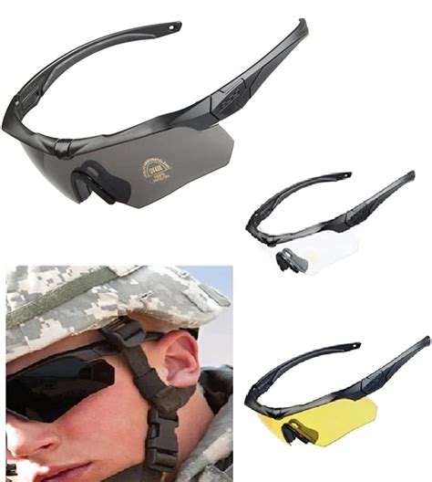 Buy Galaxylense Ansi Z87 1tactical Combat Glasses For Men Shooting Glasses 3 Color
