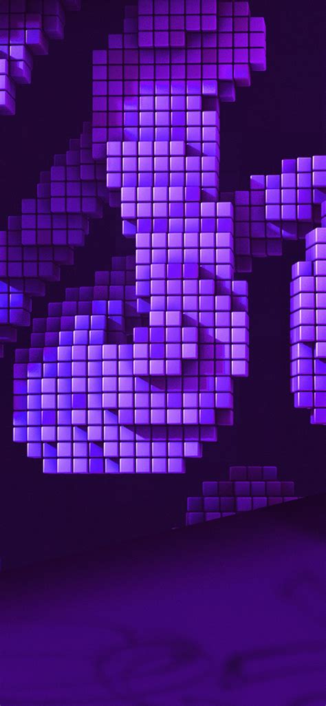 Purple Aesthetic Pixel Art Wallpaper Purple Pattern Purple Aesthetic