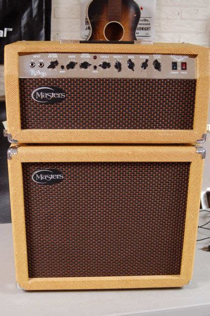 Discover savings on guitars and amps & more. Masters TVA 30 Guitar Amp Boutique Reverb Drive Tube Tweed ...
