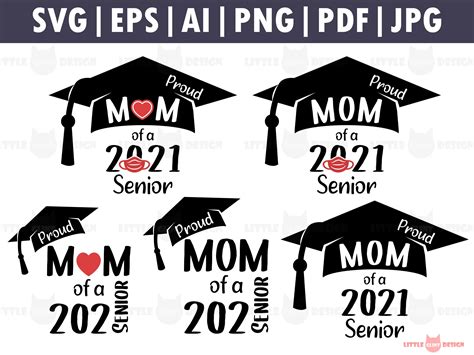 Digital Art And Collectibles Senior Mom 2021 Class Proud Svgclass Of