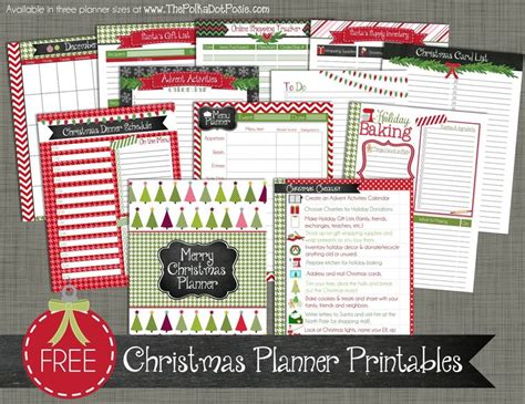 Download Our New Christmas Planner Pages And Get Organized For The