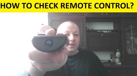 How To Check And Test Remote Control Tv Rtv Sat Equipment Via Camera