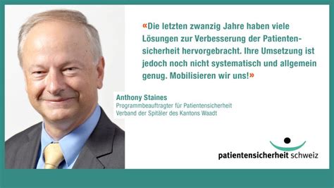 Stiftung Patientensicherheit Schweiz Auf Linkedin Patientensicherheit