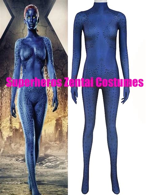 Buy Mystique Cosplay Costume Spandex Halloween X Men