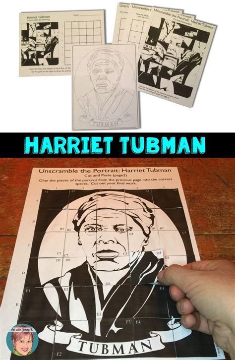 Harriet Tubman Activity Art With Jenny K Black History Month