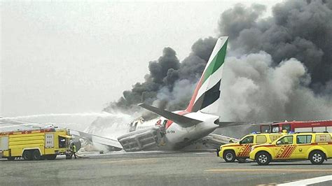 From middle english crasshen, crasschen, craschen (to break into pieces), of uncertain origin. Passengers to sue Boeing over Emirates crash at Dubai airport - The National
