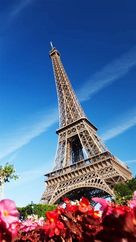 Fondos De Pantalla Torre Eiffel Cielo Azul Francia 2560x1600 Hd Imagen