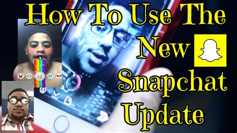Need to know how to update snapchat to the latest app version on ios or android so you can get all the cool new features how to update snapchat. How To Use The New Snapchat Update - YouTube