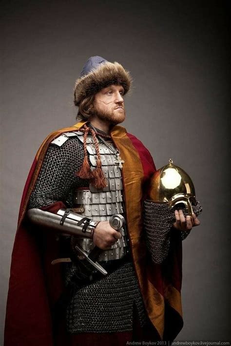 Recreation Of 13th Century Russian Clothing And Armaments Medieval