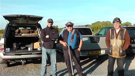 He hopes to win in the gros lots. An Evening of Clay Pigeon Shooting - YouTube