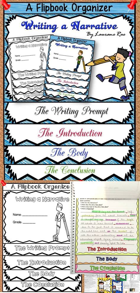 Narrative Writing Flipbookinteractive Notebook Organizer Editable