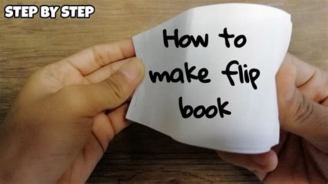 How To Make Flip Book Step By Step Very Easy Art Is Creation