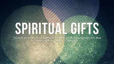 Another familiar spiritual gift is the gift of testimony. Spiritual Gifts | loveandfaith