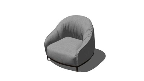 Armchair Sketchup Model Sketchup Armchair Model Bodenewasurk