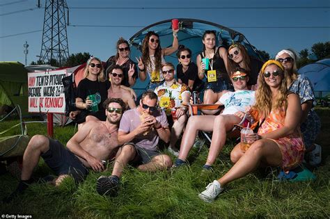 Glastonbury Revellers Inhale Hippy Crack Ahead Of 91f Sunshine