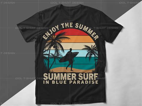 Summer T Shirt Design T Shirt Design For Summer Lover By T Shirt Designer Ferdous Howlader On