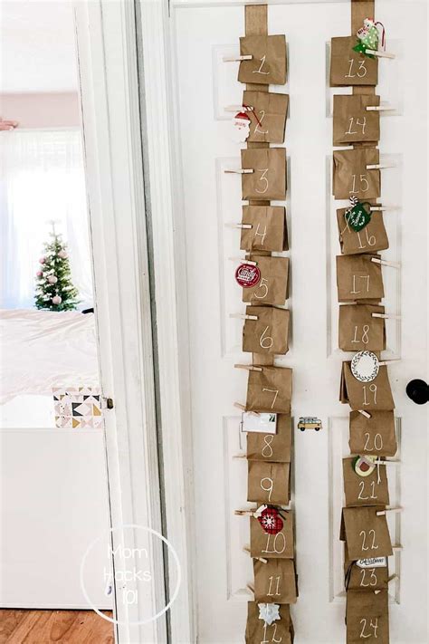 Diy Advent Calendar For Kids Christmas Countdown Mom Hacks 101