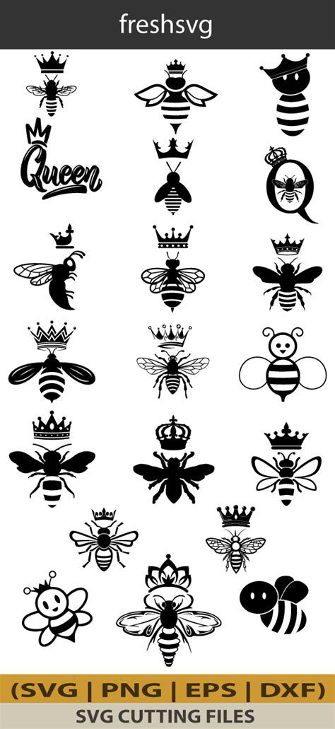 queen bee svg queen bee bundle svg queen bee silhouette etsy bee silhouette queen bee