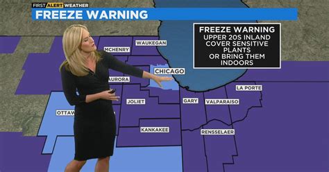 Chicago First Alert Weather Chilly Day Ahead Cbs Chicago