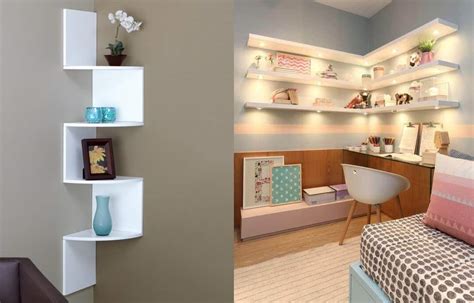 15 corner wall shelf ideas to maximize your interiors. 25 Dreamlike Corner Wall Shelves for Bedroom