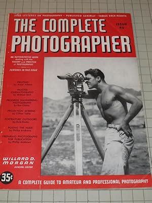 The Complete Photographer Ansel Adams Posing In The Nude