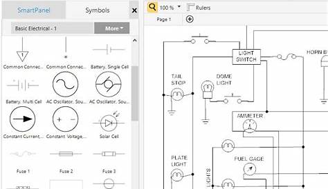 electrical schematic diagram software