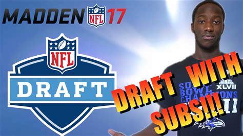 This was updated before week 1 of the regular season, there won't be anymore updates. MADDEN 17 CONNECTED FANTASY DRAFT WITH SUBS!!! - YouTube