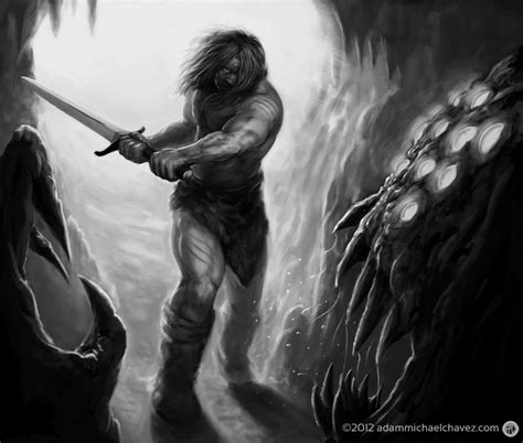 Fantasy Concept Art Berserkerbarbarian By Notorious Amc On Deviantart