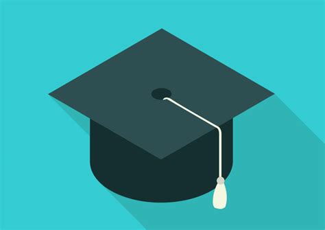 Isometric Flat Graduation Cap Free Vector By Superawesomevectors On