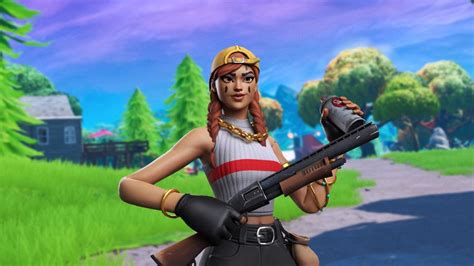 The file size on playstation is 8.1gb and 9.3gb. Fortnite Aura Skin Thumbnail : Fishstick Fortnite ...
