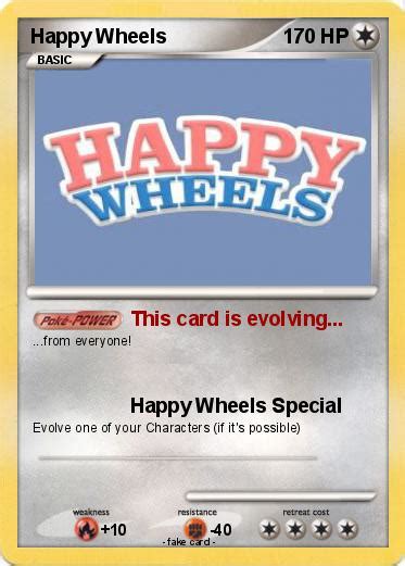 Pokémon Happy Wheels 27 27 This Card Is Evolving My Pokemon Card