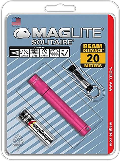 Maglite K3aky6 Solitaire Aaa Single Cell Flashlight Hot