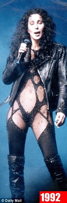 Cher Turns Back Time To Slip Into See Through Body Suit She First Wore