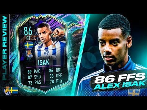 OMG THE BEST CHEAP STRIKER EVER 86 FUTURE STARS ISAK REVIEW FIFA