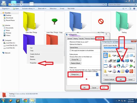 How To Change A Folder Icon With Your Picture In Windows In