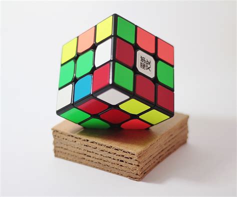 How To Make A Origami Rubiks Cube Stand Model To Origami