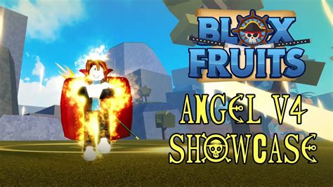 Angel V4 Showcase How To Fly And Showcase Blox Fruits Youtube